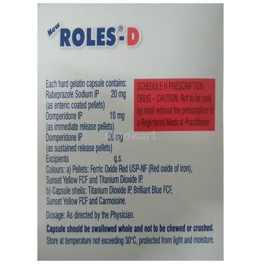 roles d capsule 10's